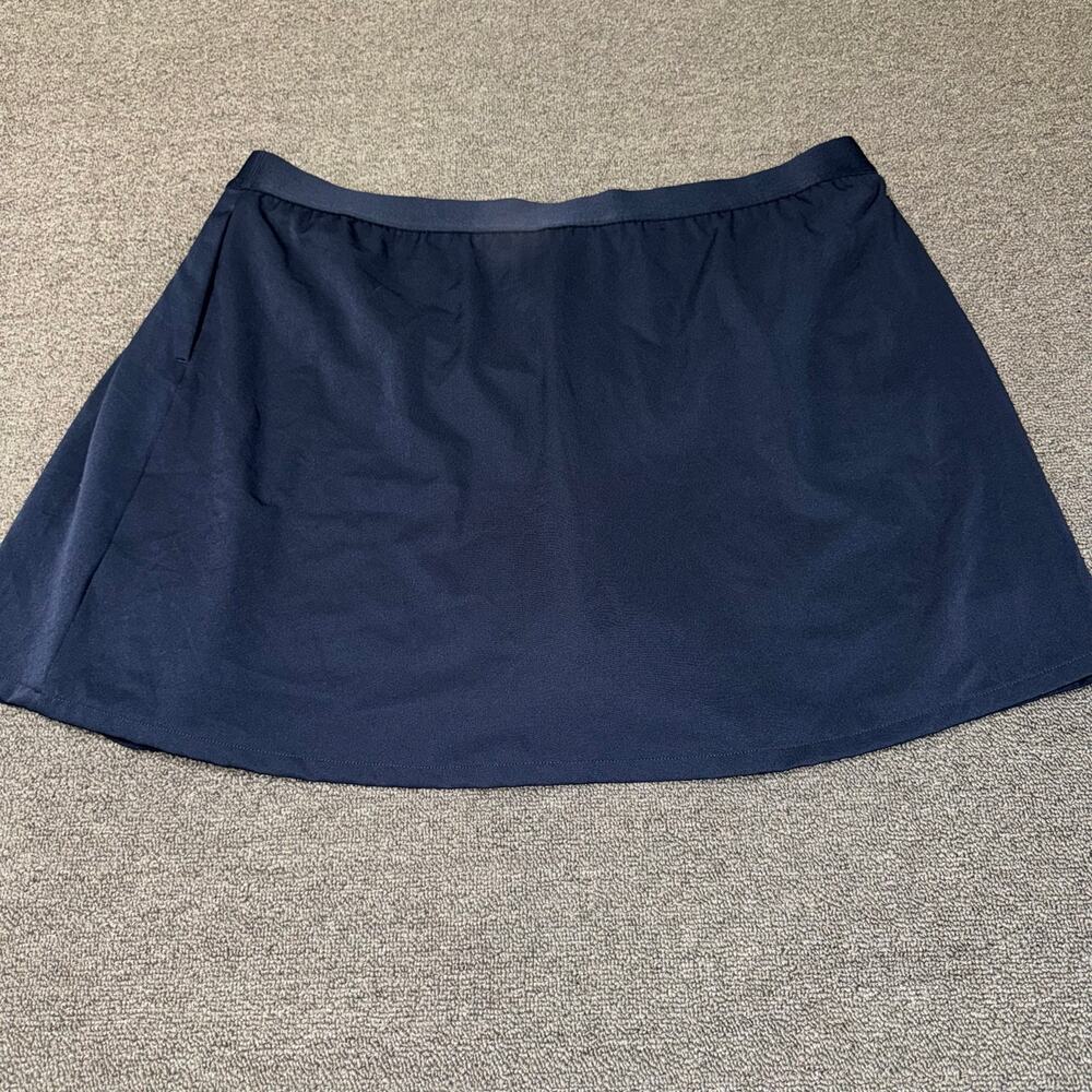 NWT Lady Hagen Side Pleat 16" Skort Navy Blue Womens Size XXL Golf Active Tennis - Picture 3 of 8